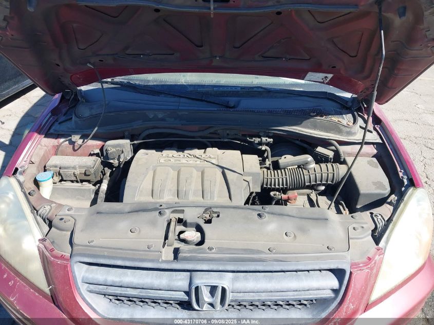 2005 Honda Pilot Ex-L VIN: 5FNYF18585B059927 Lot: 43170706