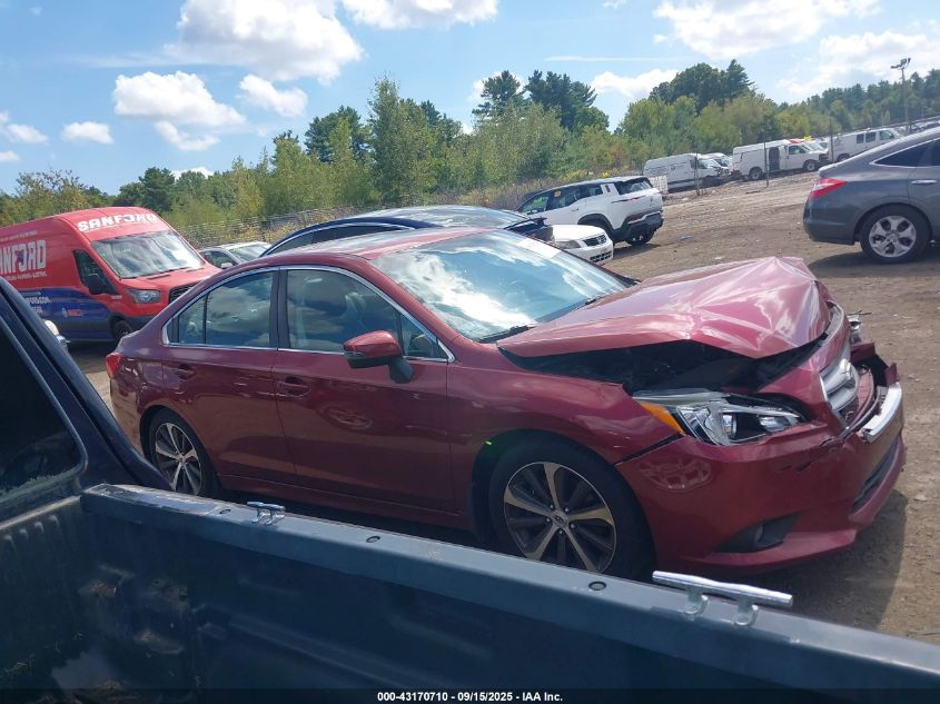 2015 Subaru Legacy 3.6R Limited VIN: 4S3BNEL64F3012604 Lot: 43170710