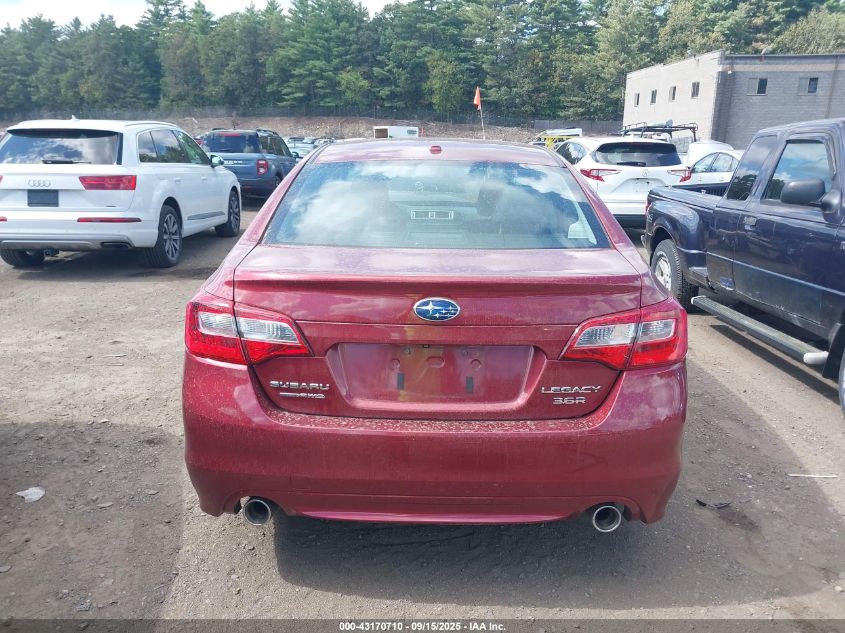 2015 Subaru Legacy 3.6R Limited VIN: 4S3BNEL64F3012604 Lot: 43170710