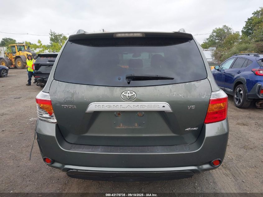 2008 Toyota Highlander Limited VIN: JTEES42A282014751 Lot: 43170735