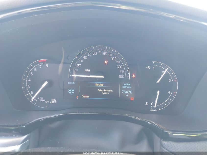 2019 Cadillac Xt5 Luxury VIN: 1GYKNCRS4KZ207600 Lot: 43170736