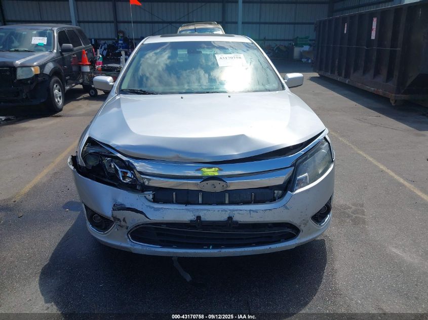 2012 Ford Fusion Sel VIN: 3FAHP0JG6CR309606 Lot: 43170758