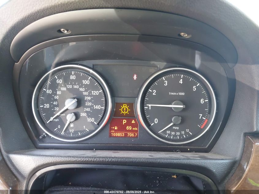 2011 BMW 328I VIN: WBAPH5C59BA447853 Lot: 43170782