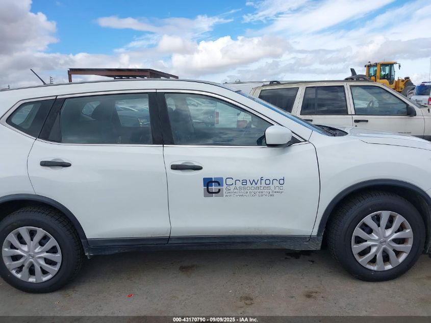 2016 Nissan Rogue S VIN: KNMAT2MV3GP632389 Lot: 43170790