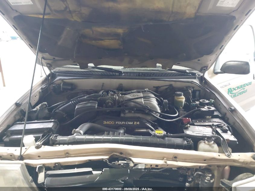 1999 Toyota Tacoma Prerunner V6 VIN: 4TASN92N0XZ519610 Lot: 43170800