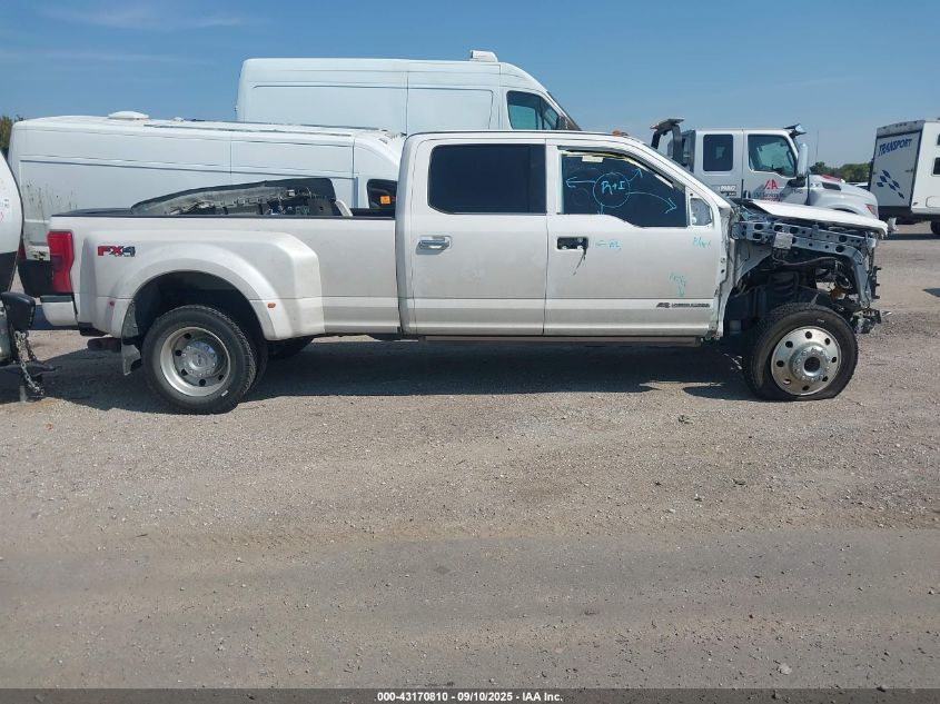 2018 Ford F-450 Platinum VIN: 1FT8W4DT0JEC39419 Lot: 43170810