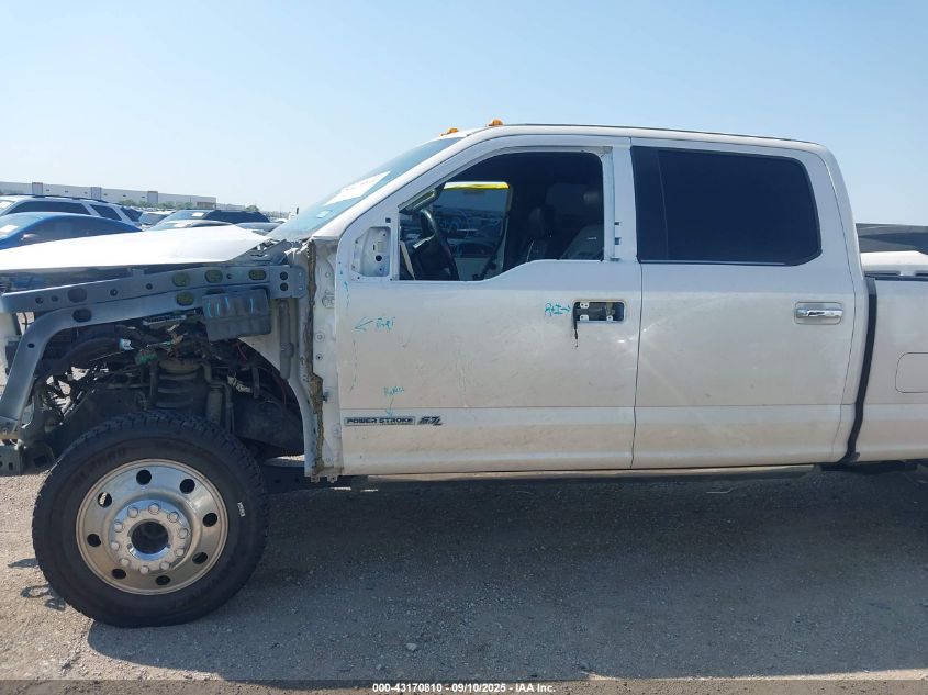 2018 Ford F-450 Platinum VIN: 1FT8W4DT0JEC39419 Lot: 43170810