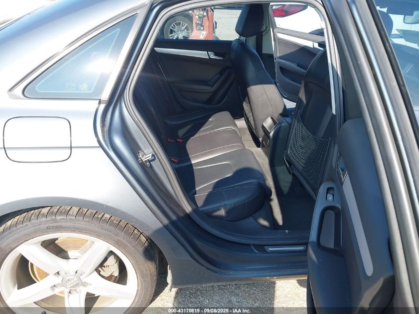 2012 Audi A4 2.0T Premium VIN: WAUAFAFL4CA118056 Lot: 43170819