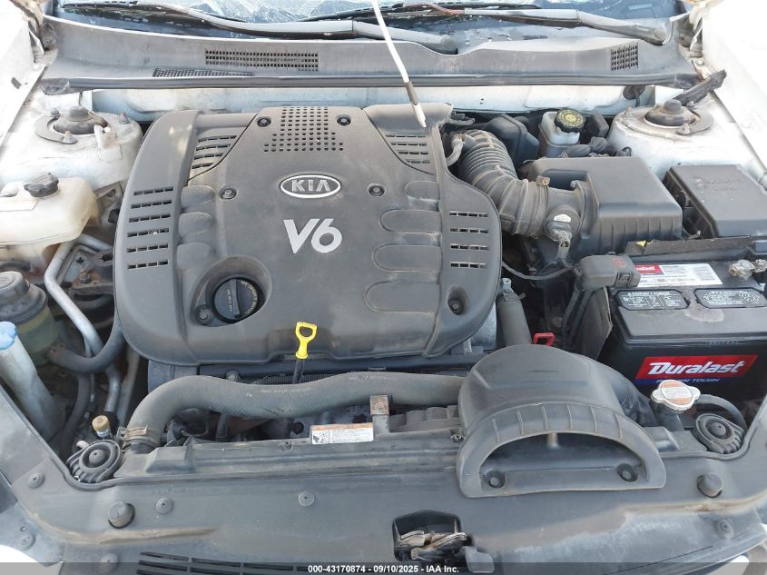 2007 Kia Optima Lx V6 VIN: KNAGE124175103895 Lot: 43170874