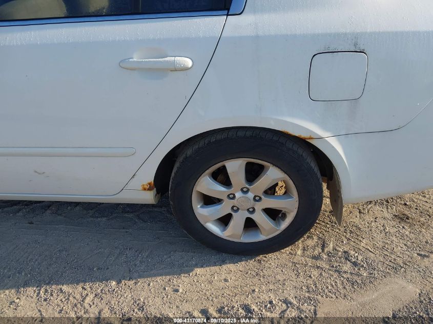 2007 Kia Optima Lx V6 VIN: KNAGE124175103895 Lot: 43170874