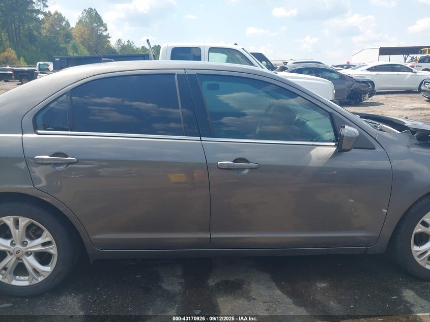 2012 Ford Fusion Se VIN: 3FAHP0HA6CR160888 Lot: 43170926