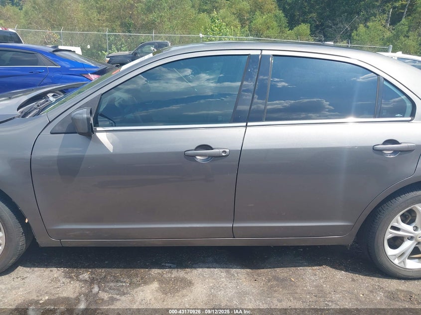 2012 Ford Fusion Se VIN: 3FAHP0HA6CR160888 Lot: 43170926