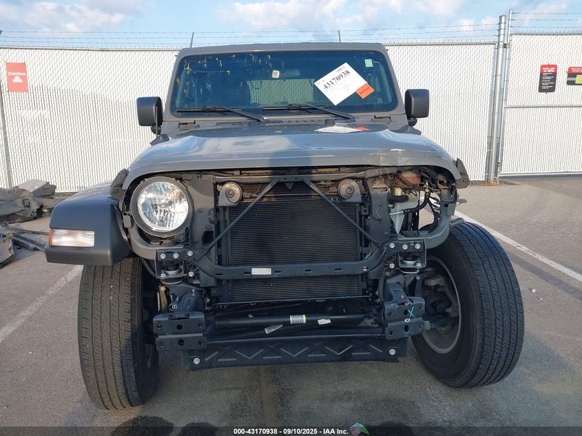 2021 Jeep Wrangler Sport S 4X4 VIN: 1C4GJXAN8MW656688 Lot: 43170938