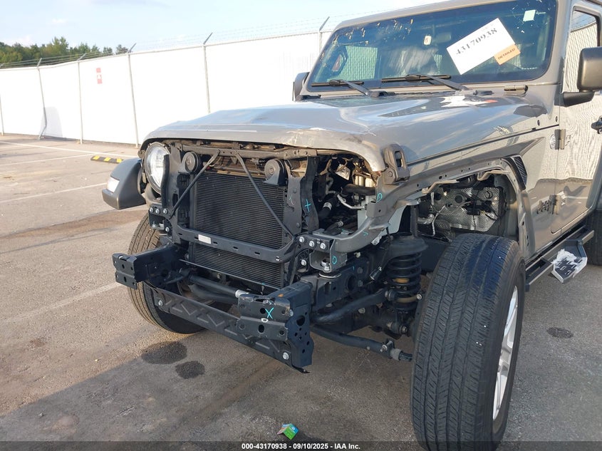 2021 Jeep Wrangler Sport S 4X4 VIN: 1C4GJXAN8MW656688 Lot: 43170938