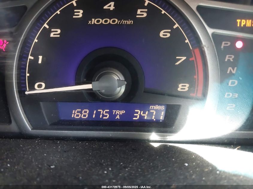 2008 Honda Civic Ex-L VIN: 1HGFA16948L018015 Lot: 43170975