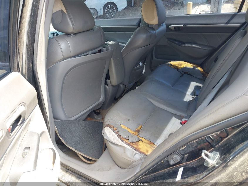 2008 Honda Civic Ex-L VIN: 1HGFA16948L018015 Lot: 43170975