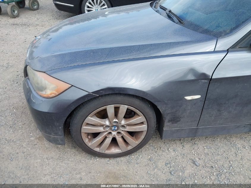 2006 BMW 325 I VIN: WBAVB13566K000348 Lot: 43170987