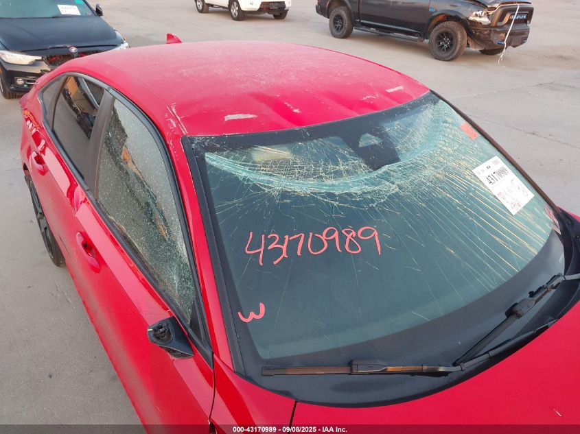 2025 Honda Civic Sport VIN: 2HGFE2F50SH571899 Lot: 43170989