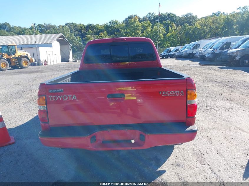 2004 Toyota Tacoma Prerunner V6 VIN: 5TEGN92NX4Z430945 Lot: 43171002