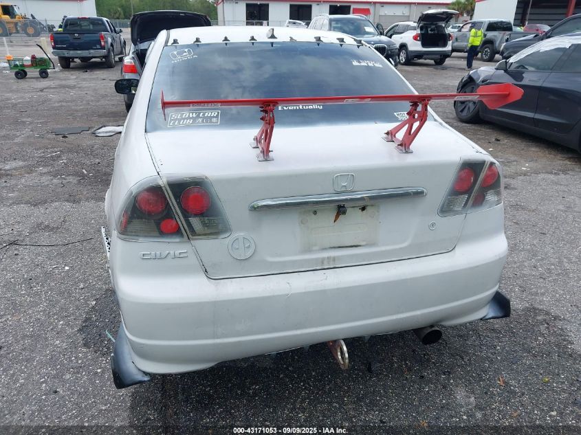 2004 Honda Civic Lx VIN: 2HGES165X4H562970 Lot: 43171053