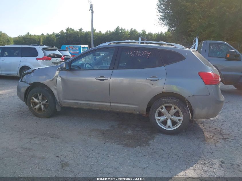 2008 Nissan Rogue Sl VIN: JN8AS58V18W405390 Lot: 43171079