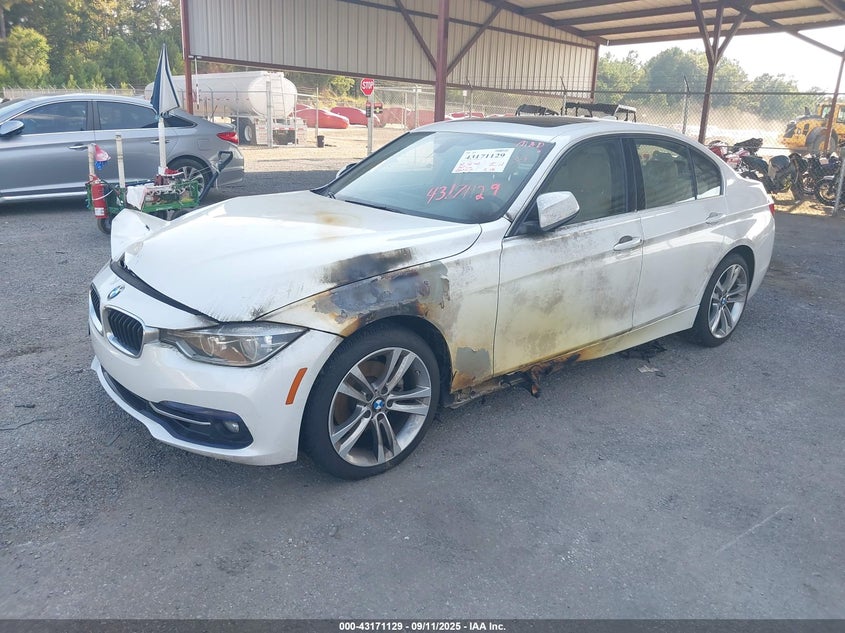 Vin: wba8b9c56jk886398, lot: 43665533, bmw 330i 20182