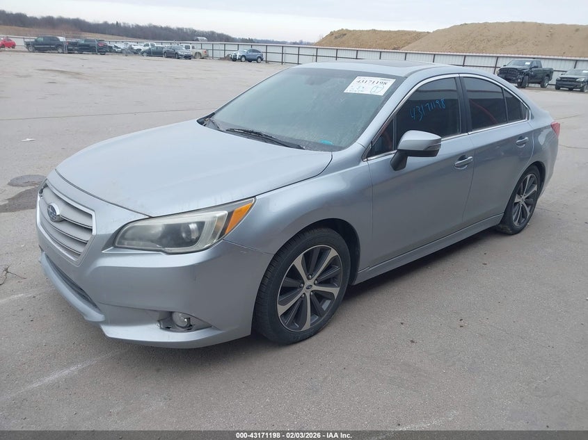 Vin: 4s3bnbn68f3031085, lot: 43665603, subaru legacy 2.5i limited 20152