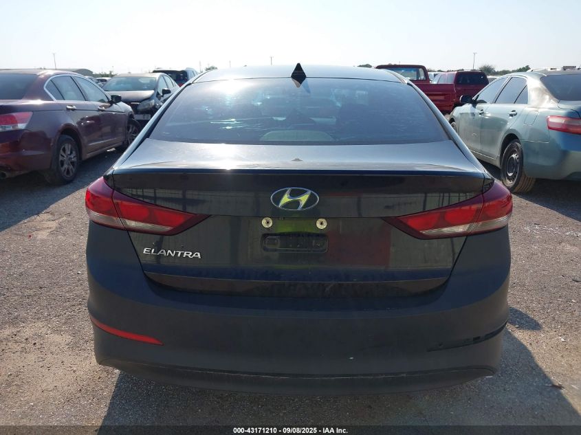 2017 Hyundai Elantra Se VIN: KMHD84LF7HU381069 Lot: 43171210
