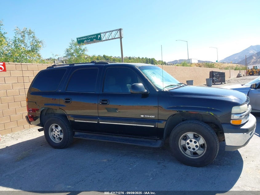 2001 Chevrolet Tahoe Lt VIN: 1GNEC13T91R201876 Lot: 43171276