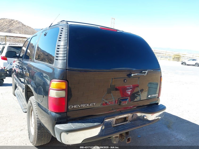 2001 Chevrolet Tahoe Lt VIN: 1GNEC13T91R201876 Lot: 43171276