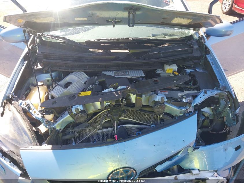 2012 Toyota Prius Plug-In Advanced VIN: JTDKN3DP1C3014320 Lot: 43171285