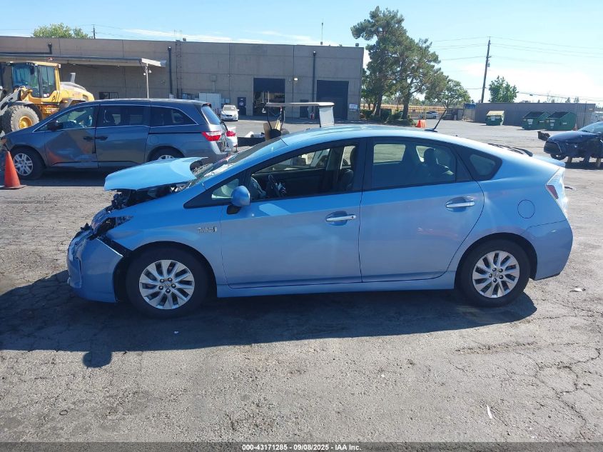 2012 Toyota Prius Plug-In Advanced VIN: JTDKN3DP1C3014320 Lot: 43171285