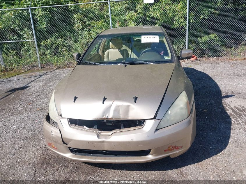 2004 Honda Accord 2.4 Lx VIN: 1HGCM56434A157418 Lot: 43171297