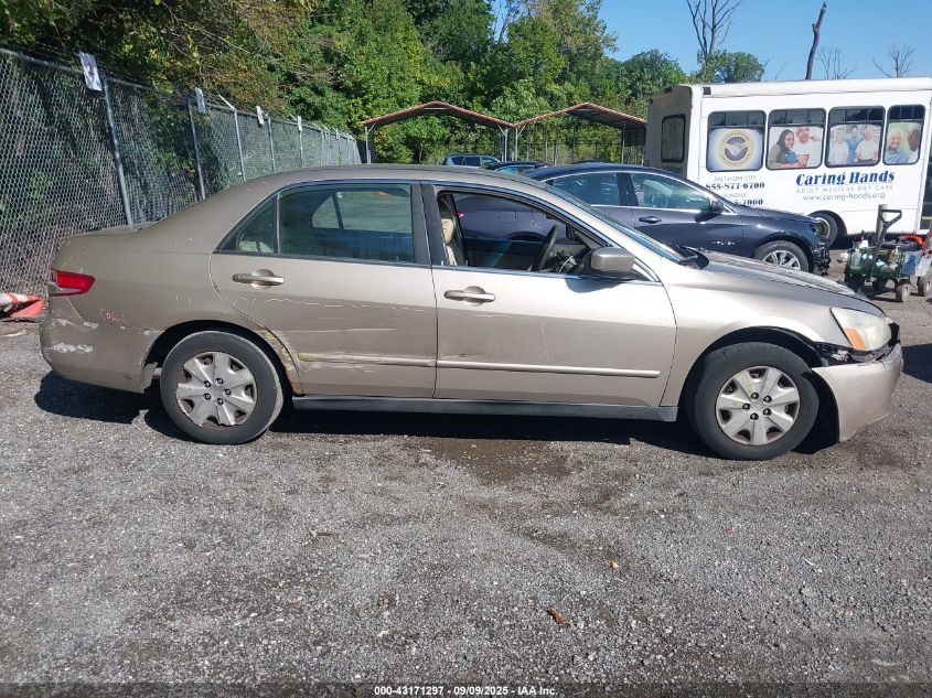 2004 Honda Accord 2.4 Lx VIN: 1HGCM56434A157418 Lot: 43171297