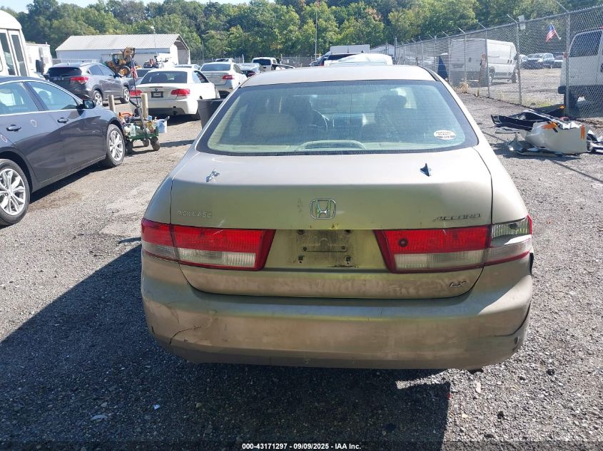 2004 Honda Accord 2.4 Lx VIN: 1HGCM56434A157418 Lot: 43171297