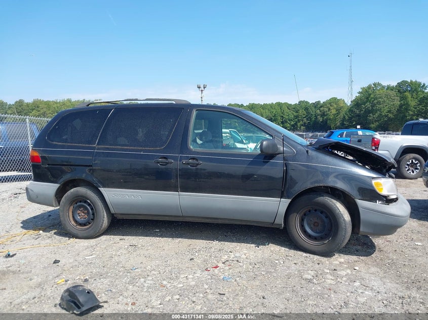 2000 Toyota Sienna Le VIN: 4T3ZF13C6YU244793 Lot: 43171341