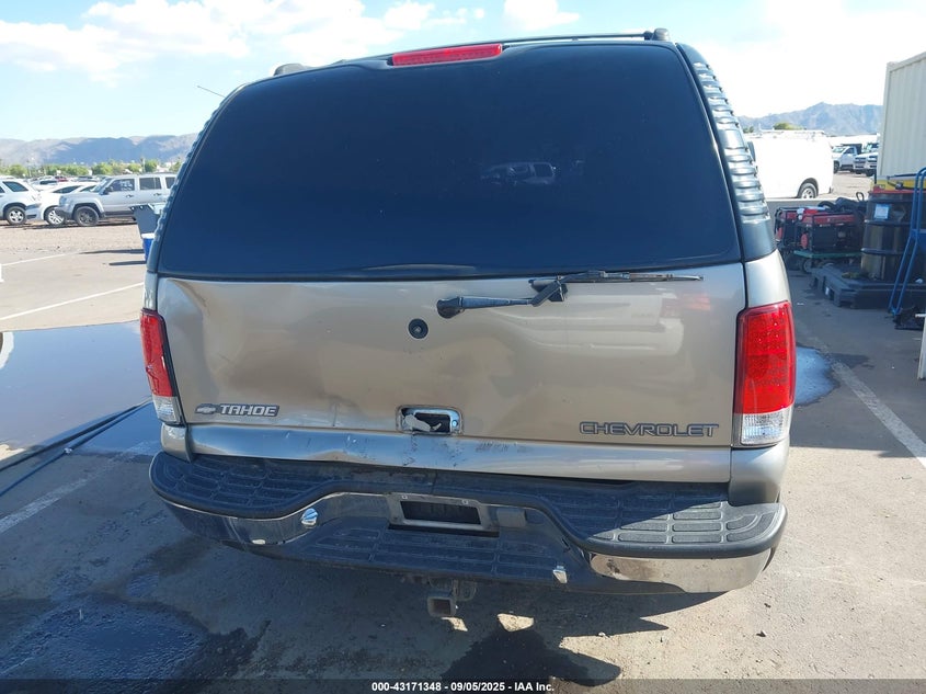 2001 Chevrolet Tahoe Lt VIN: 1GNEC13T31R164243 Lot: 43171348