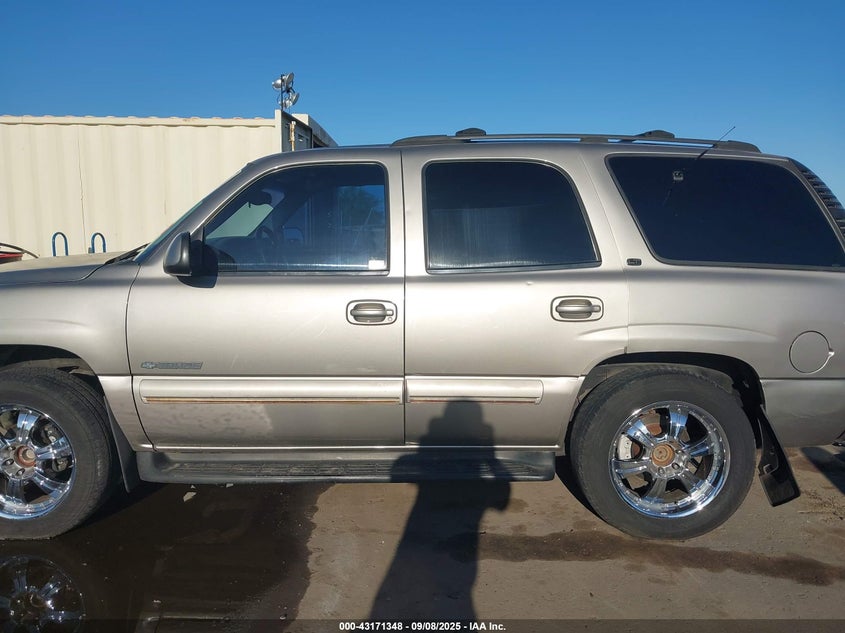 2001 Chevrolet Tahoe Lt VIN: 1GNEC13T31R164243 Lot: 43171348