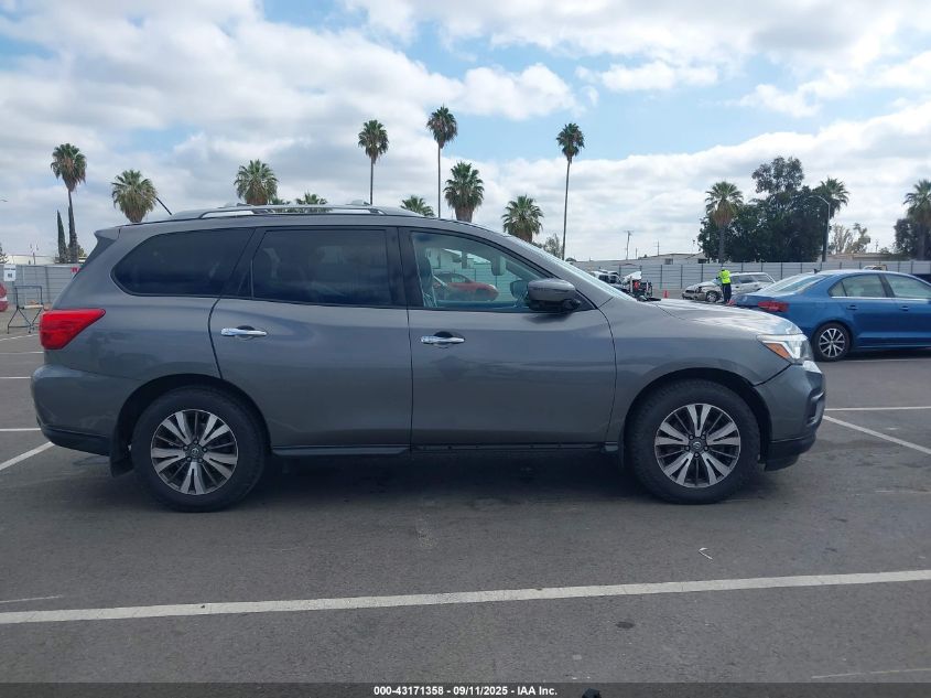 2017 Nissan Pathfinder Sl VIN: 5N1DR2MN1HC696429 Lot: 43171358