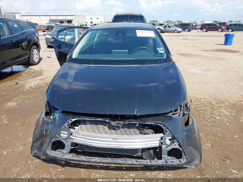 2022 Toyota Corolla Le VIN: 5YFEPMAE8NP324927 Lot: 43171379