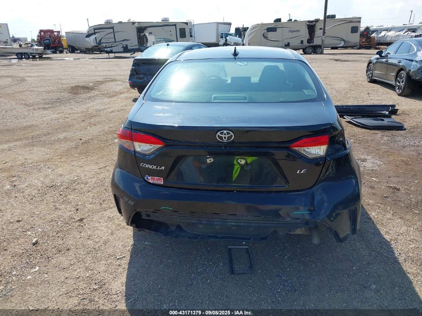 2022 Toyota Corolla Le VIN: 5YFEPMAE8NP324927 Lot: 43171379