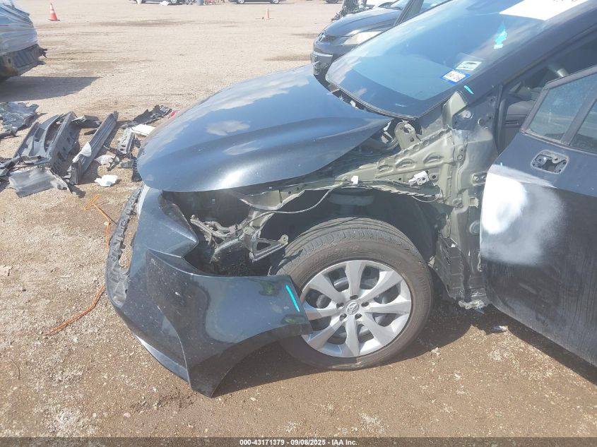 2022 Toyota Corolla Le VIN: 5YFEPMAE8NP324927 Lot: 43171379