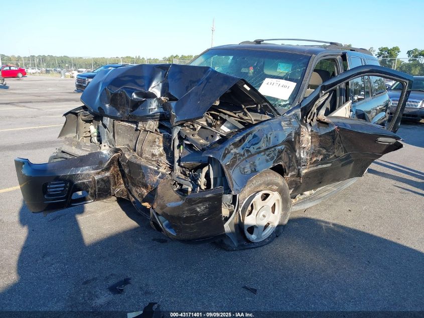 2002 Chevrolet Trailblazer Ls VIN: 1GNDT13S222487308 Lot: 43171401