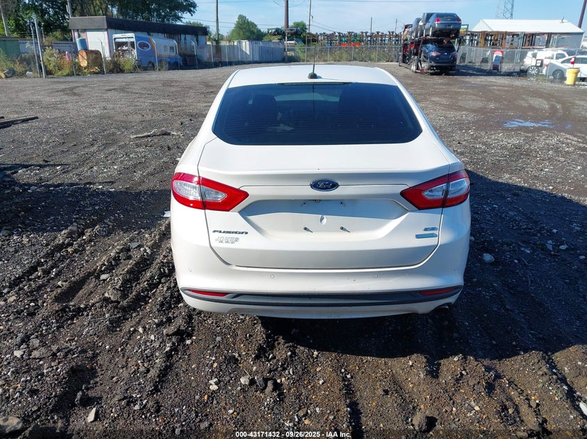 2016 Ford Fusion Se VIN: 3FA6P0HD0GR109149 Lot: 43171432