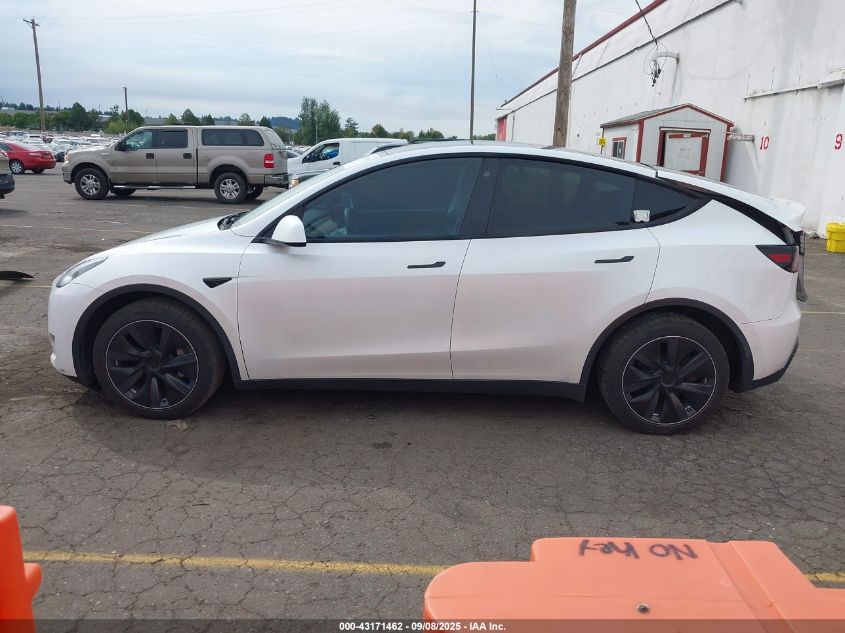 2020 Tesla Model Y Long Range Dual Motor All-Wheel Drive VIN: 5YJYGDEE1LF012044 Lot: 43171462