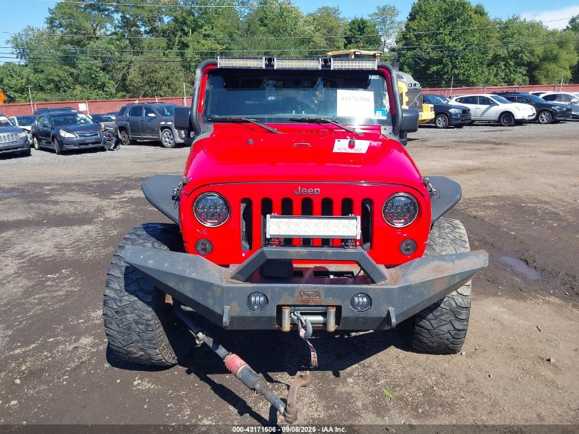 2016 Jeep Wrangler Sport VIN: 1C4AJWAG0GL314708 Lot: 43171506