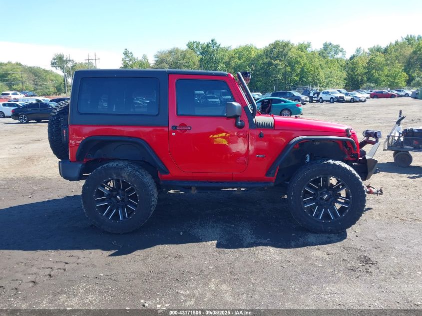 2016 Jeep Wrangler Sport VIN: 1C4AJWAG0GL314708 Lot: 43171506