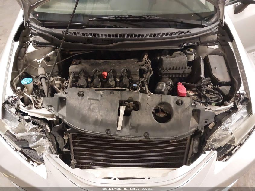 2013 Honda Civic Lx VIN: 19XFB2F5XDE048802 Lot: 43171698