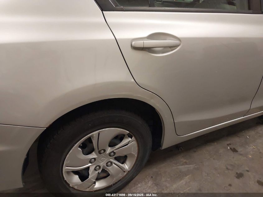 2013 Honda Civic Lx VIN: 19XFB2F5XDE048802 Lot: 43171698