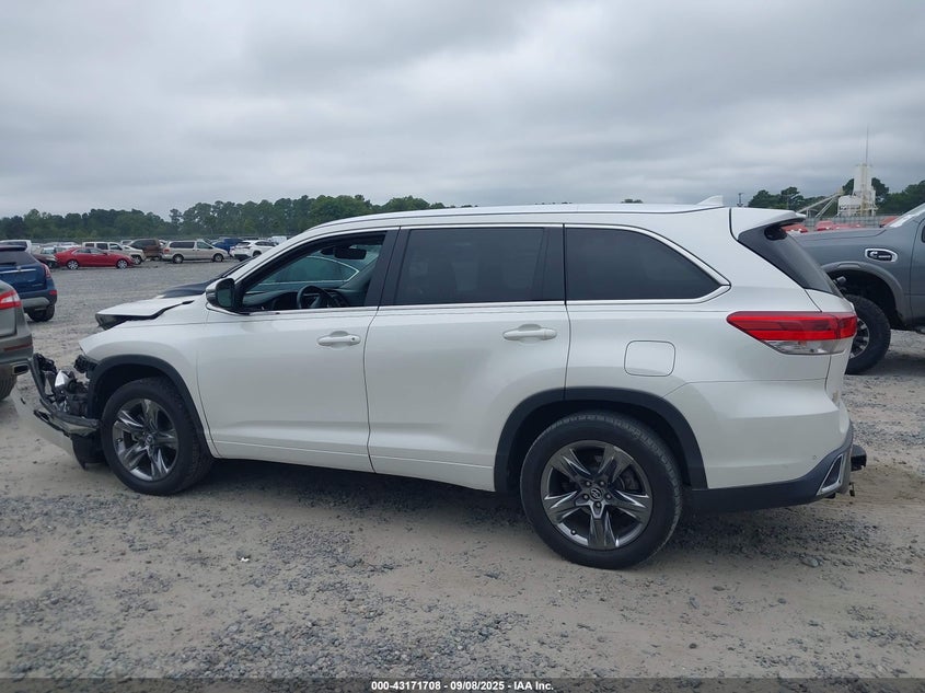 2019 TOYOTA HIGHLANDER LIMITED PLATINUM - 5TDYZRFH9KS303403
